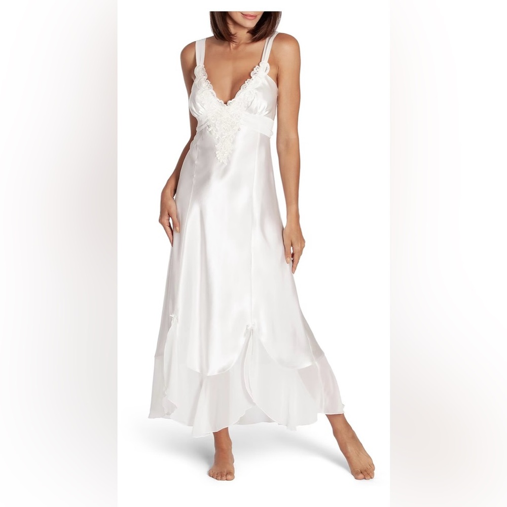 In Bloom Bridal Lace Nightgown XL